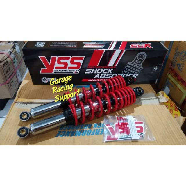 SHOCKBREAKER SHOCK YSS TOP PRIME 360 SHOGUN SMASH RED CHROME