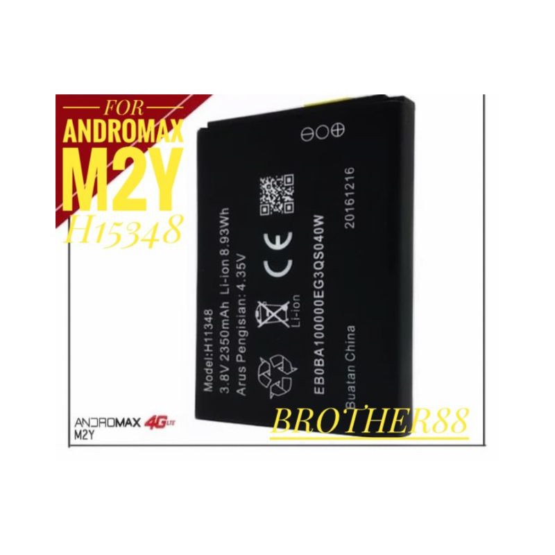 BATTERY BATERAI BATRE ANDROMAX M2Y (H15348) ORIGINAL