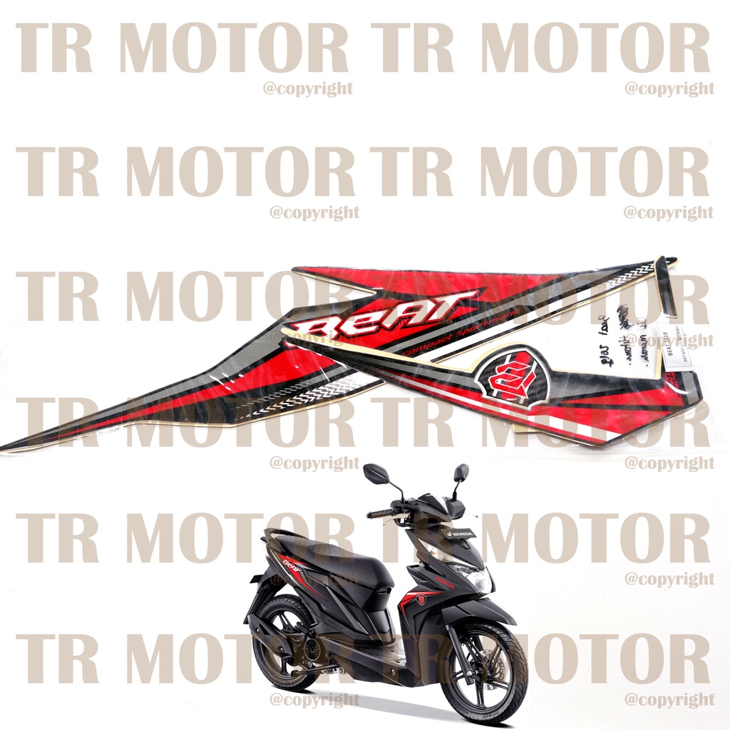 Stiker Motor Beat 2019 Sticker Striping Full Set Body Motor