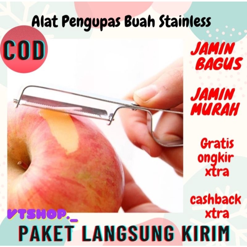 V645 - Alat Pengupas Wortel dan Kentang / Pengupas Wortel / Pengupas Buah / Alat Pengupas Stainless