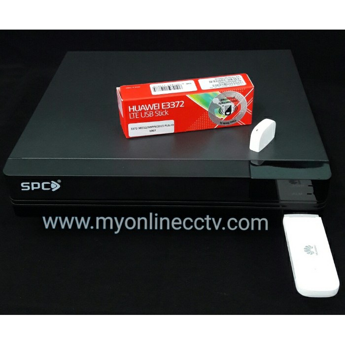 Modem STC 3G 4G USB colok ke DVR CCTV langsung Online