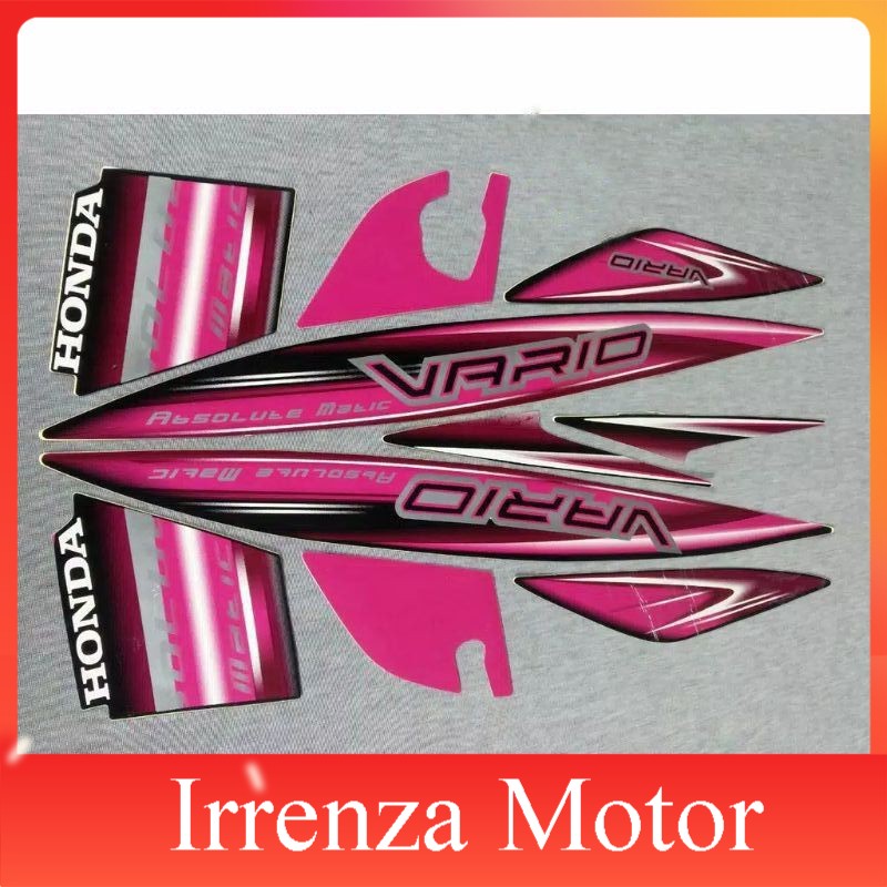 Striping sticker lis body Vario  110 karbu 2008