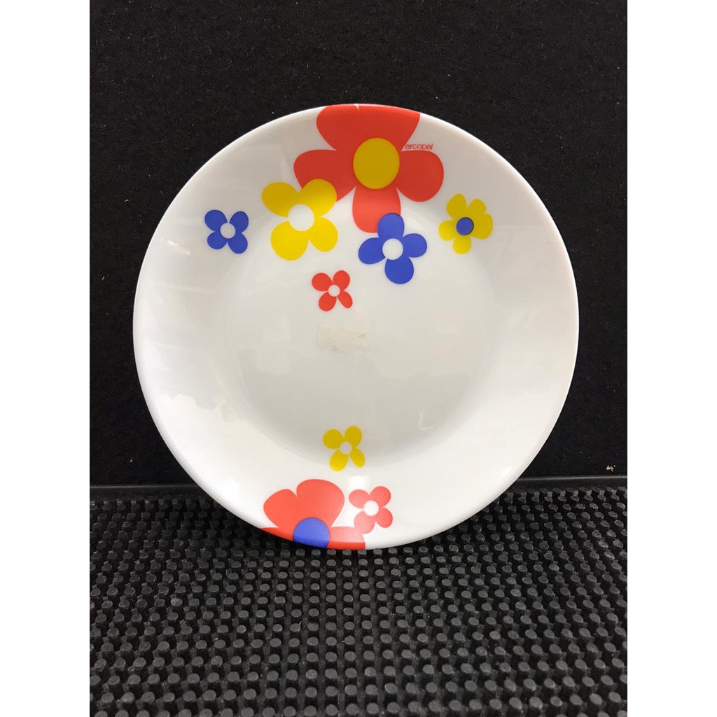 Dessert Plate Arcopal Seri Celestine 7" / Piring Kue Cantik Motif Bunga