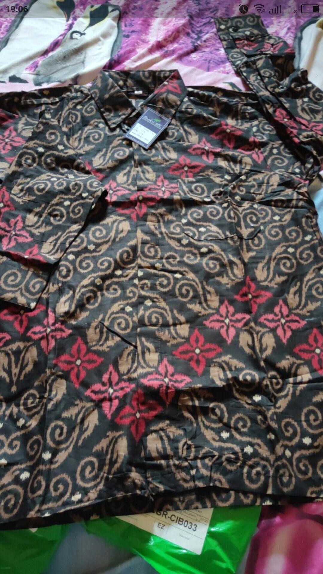 Kemeja Pria Batik Size M L Xl Katun Prima Terlaris Terbaru Berkualitas