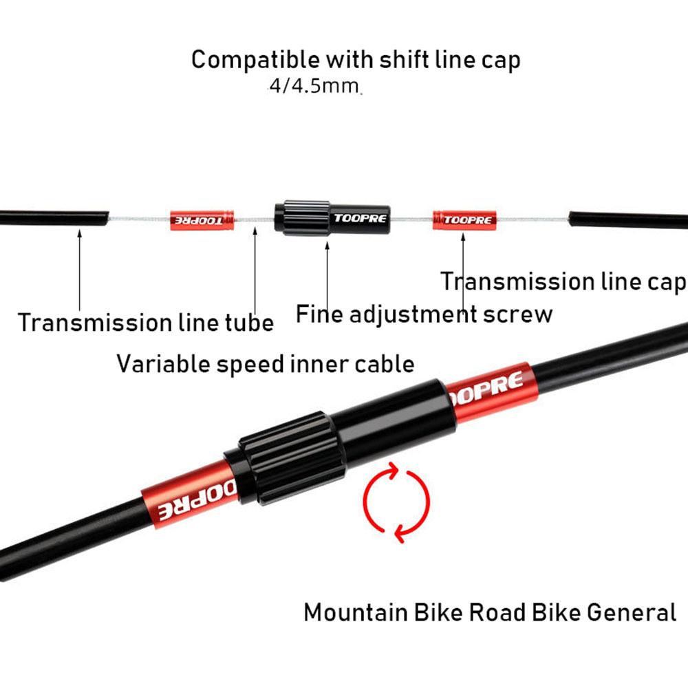 Lanfy Bike Shifter Cable Gear Line Parts Sekrup Yang Dapat Disesuaikan Bagian Sepeda MTB Bike