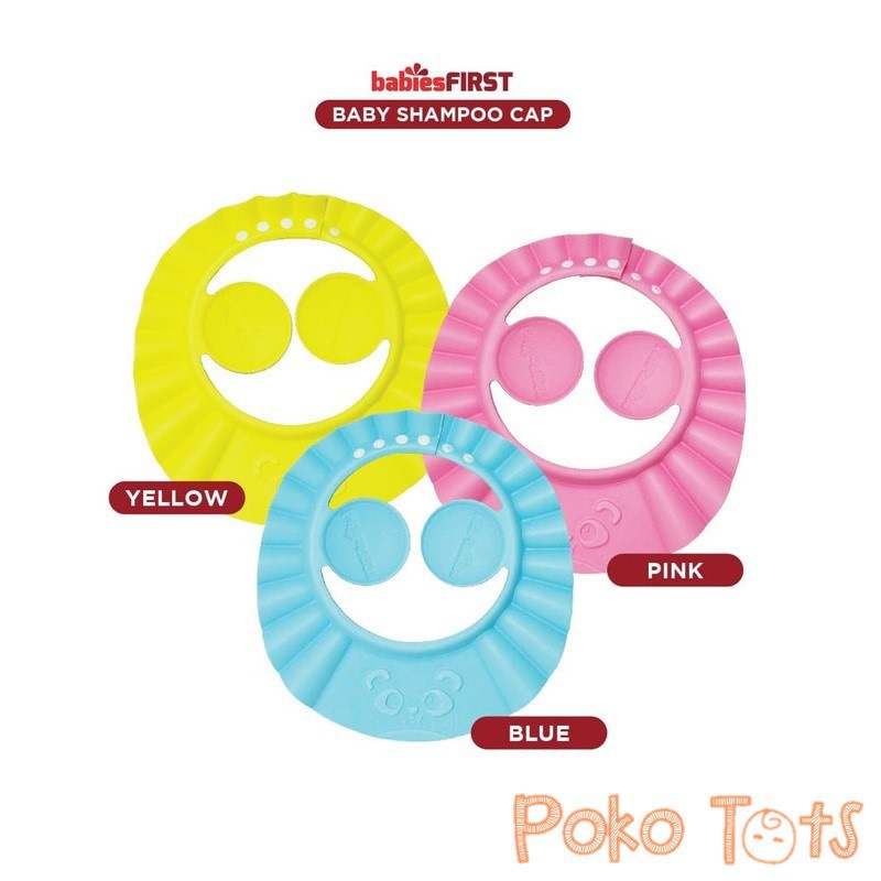 Babies First Baby Shampo Shower Cap Babiesfirst Topi Keramas Anak Dengan Pelindung Telinga WHS