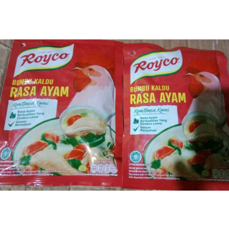

Royco bumbu kaldu rasa ayam 84gr x 2