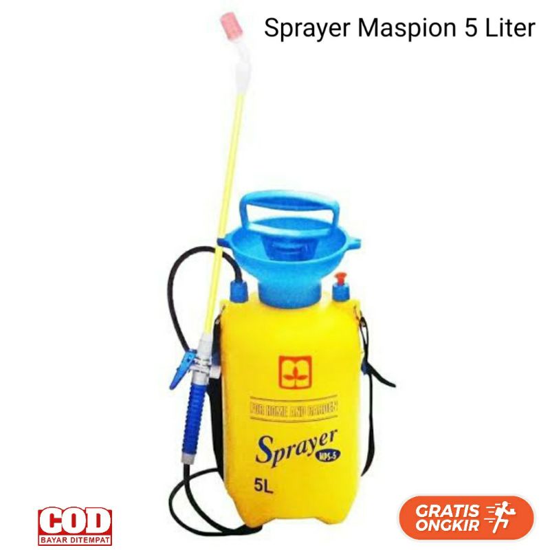Tangki Semprot MASPION 5Liter - Sprayer Manual Disinfektan Hama Tanaman