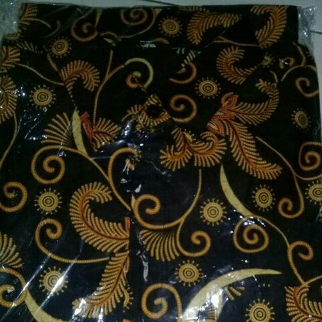 Batik Couple Blouse Maura - Sania Ruffle Atasan Terlaris