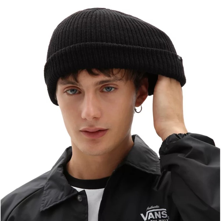 TOPI KUPLUK / BEANIE VANS OFF THE WALL | CORE BASIC BEANIE BLACK