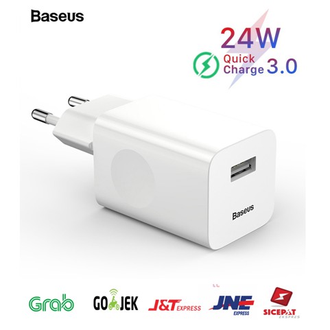 Baseus Kepala Charger 24w Quick Charger Qc 3.0