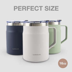 LocknLock Exclusive Tumbler Metro Table Mug 475ml LHC4219 Mug Termos Lock n Lock