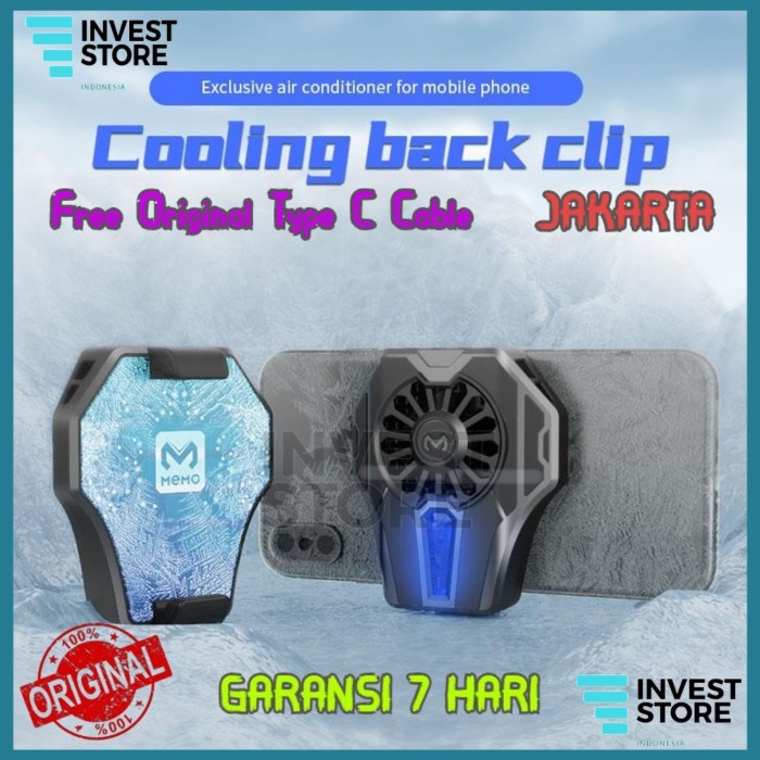 Original Memo DL-01 Fancooler Radiator Pendingin HP Cooler DL 01 Termurah