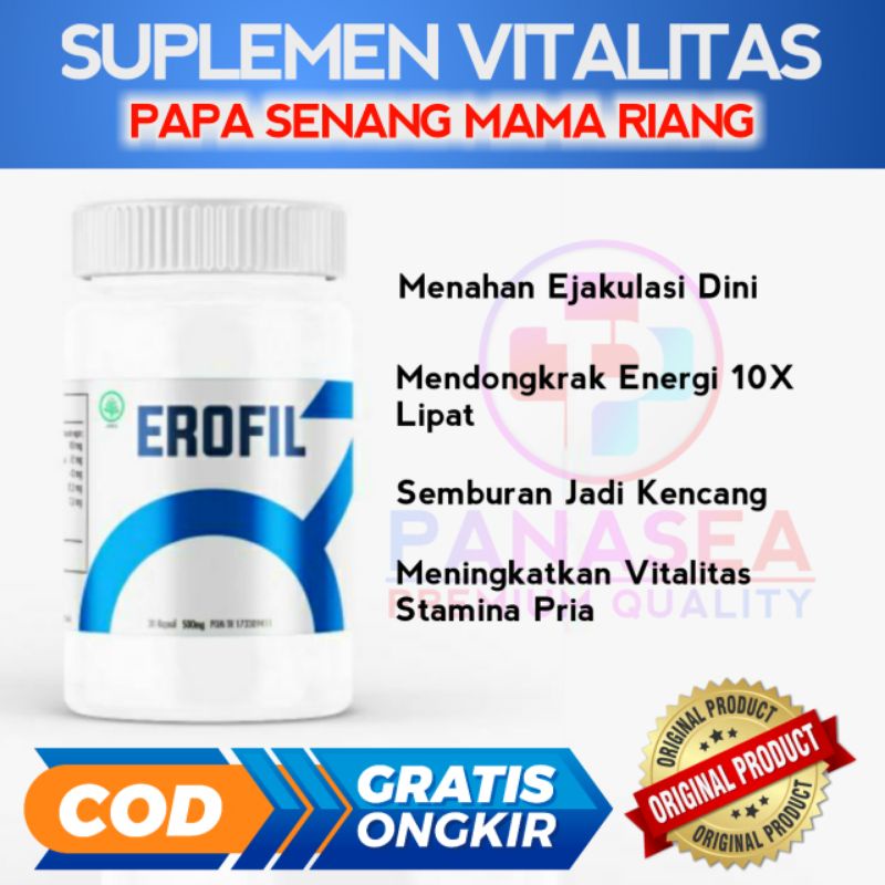 Erofil Distributor Resmi Indonesia - Erofil Asli Original Obat Prostat Herbal Pria Paling Ampuh Dija