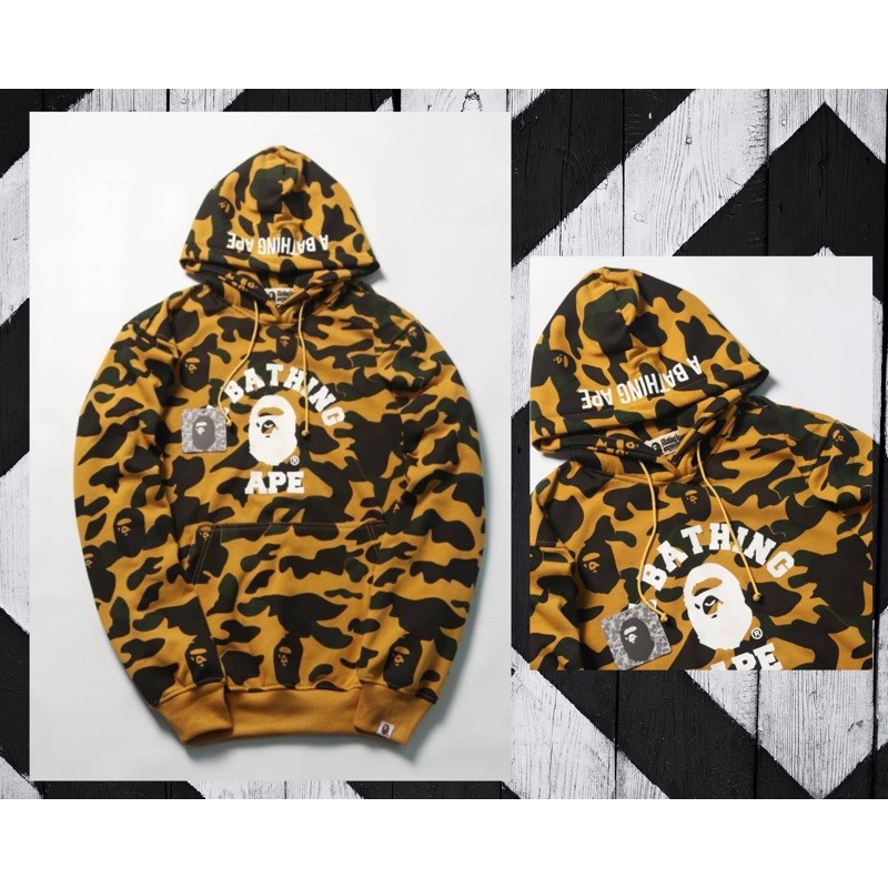 JAKET | HOODIE BAPE CAMO 1:1 ORIGINAL FULLTAG ~ BISA COD BAYAR DI TEMPAT