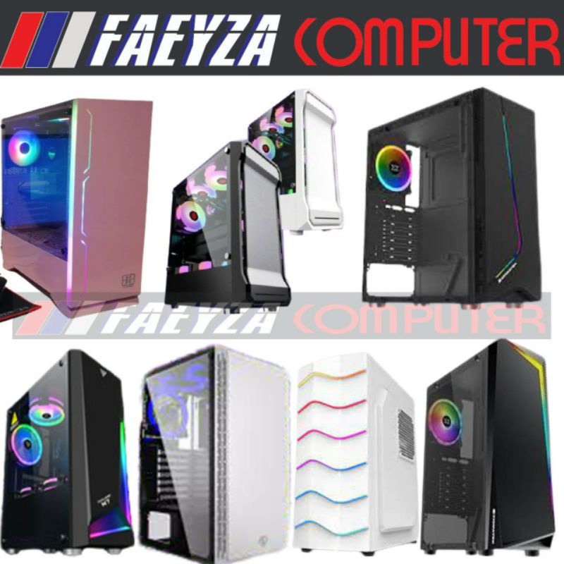 PC GAMING CORE I7 6700 (Gen6)  RAM 32GB SSD 240 GB VGA GTX 750TI WITH LED 24 IN