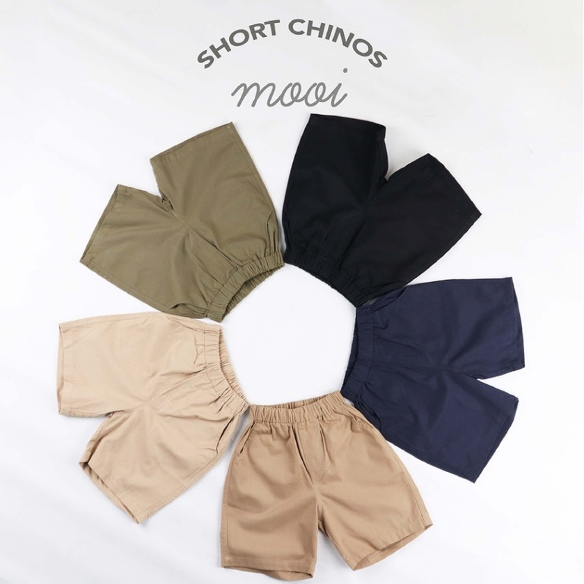 Mooi Chinos 1-12 Tahun Celana Pendek Chinos Anak Short Chino Anak CBKS