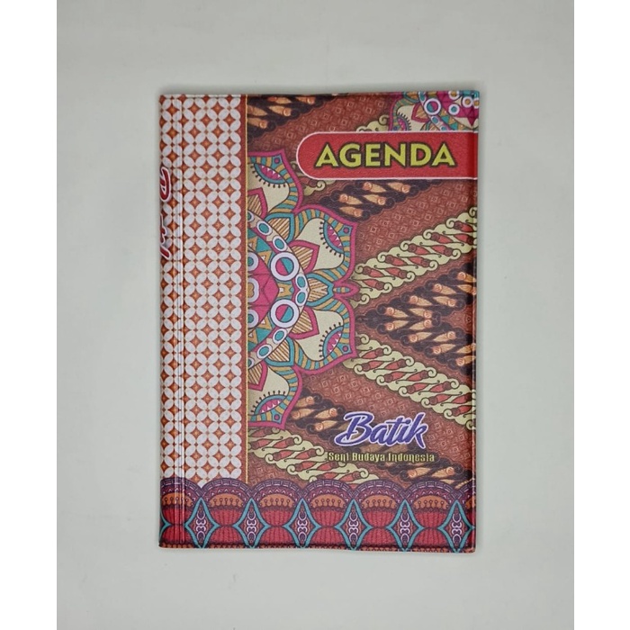 

[RESTOCK] BOS Buku Agenda Batik / Diary / Buku Planner / Buku Kerja / Kantor - 1