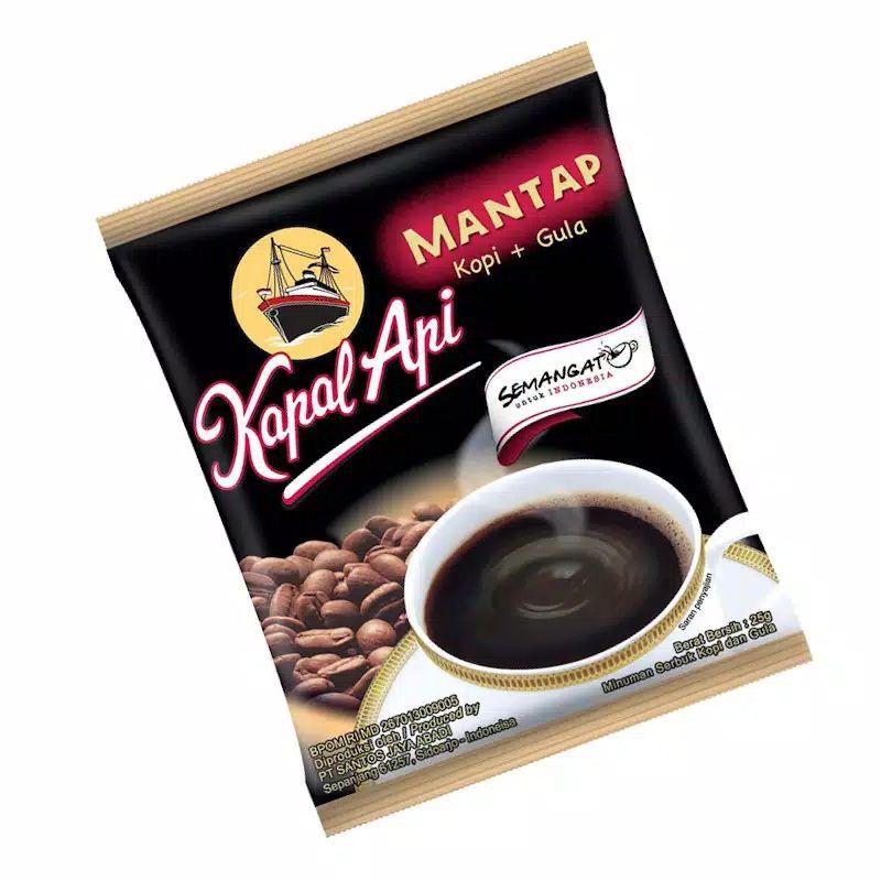 

Kapal Api Kopi Gula Rasa Mantap Renteng (Isi 10 Sachet Berat 25 gr)