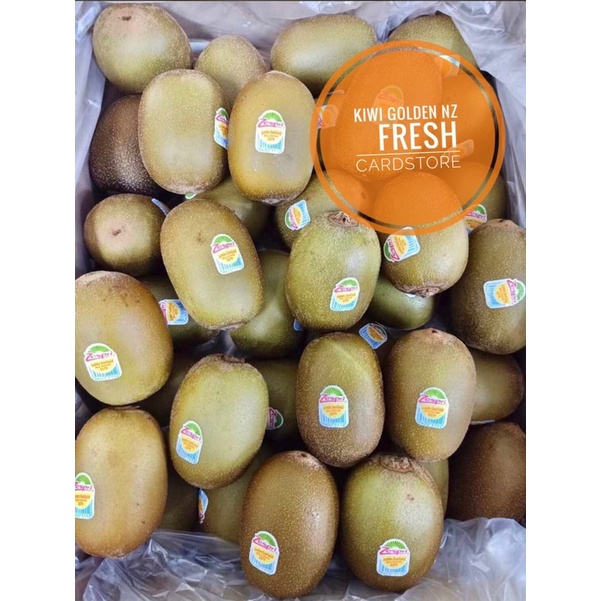 

Buah Kiwi Gold Golden New Zealand FRESH Import - 500 Gram