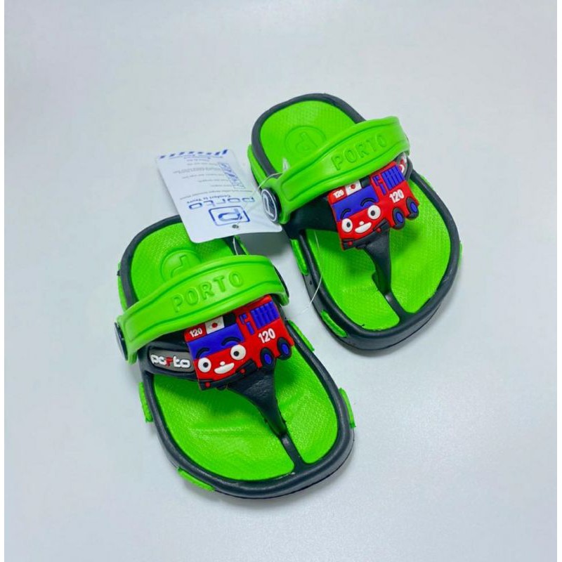 SANDAL ANAK LAKI TAYO PORTO 602 TALI BELAKANG KARET ANTI SLIP