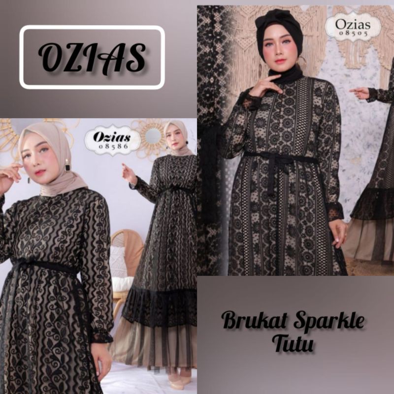 Gamis/Dress OZIAS Brukat Sparkle tutu