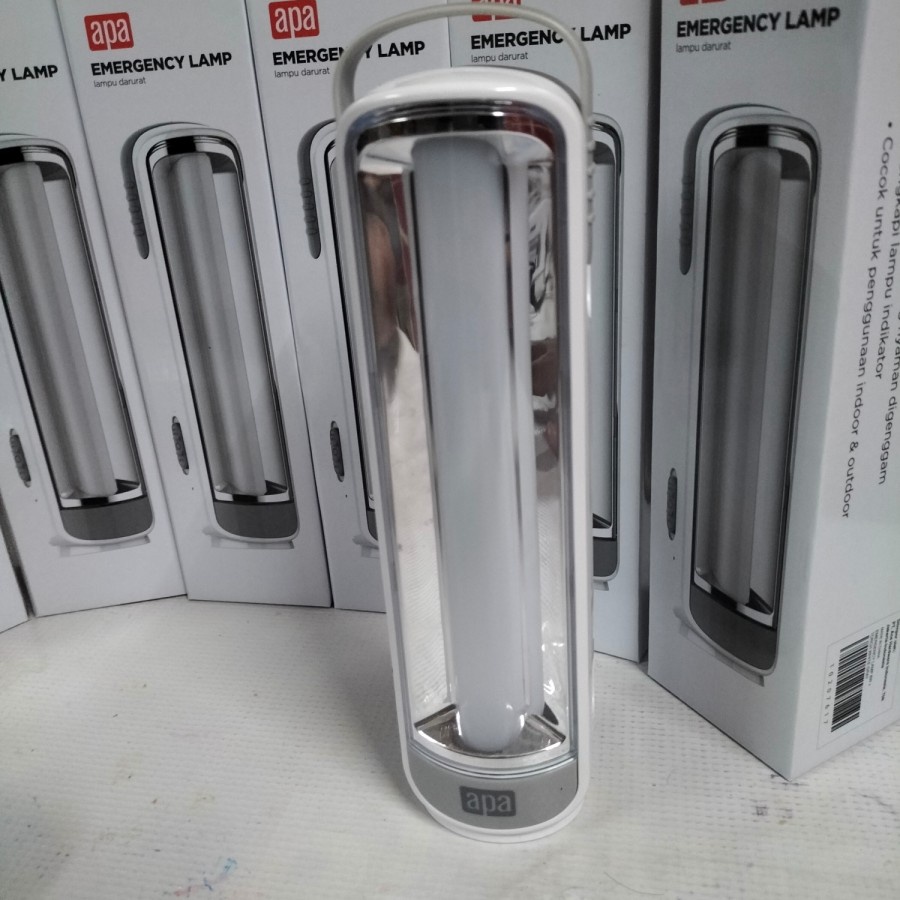 Krisbow Apa Lampu Darurat Senter Torch 8 W Led Emergency Lamp Outdoor