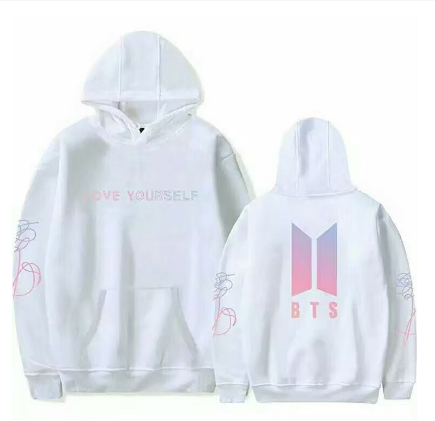 SWEATER BTS FASHION WANITA / SWEATER HOODIE BTS IDOL GRADIEN / SWEATER BTS KPOP KOREA COD