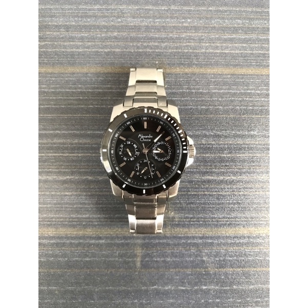 Bekas Second Preloved Alexandre Christie AC Jam Tangan Wanita Original Analog Fashion Chronograph Ak