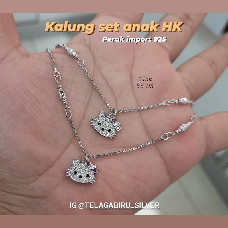 kalung koye anak perak 925