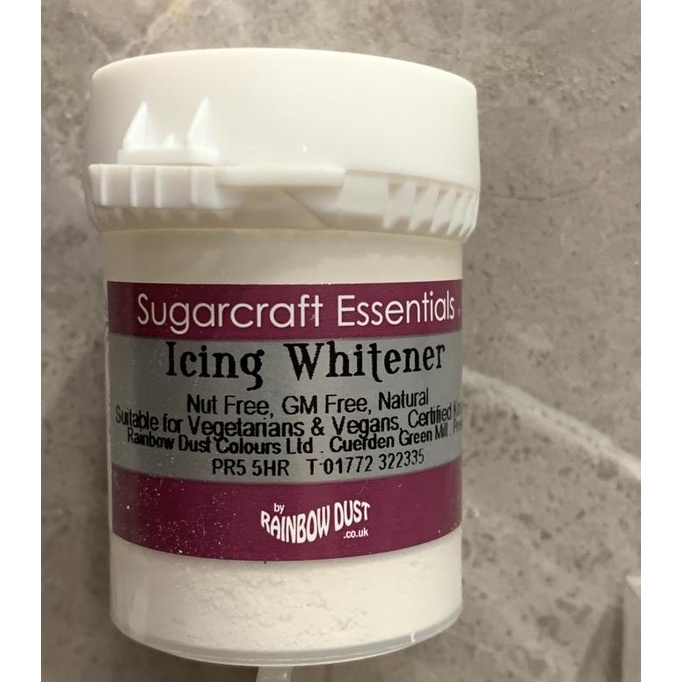 

Rainbow dust icing whitener 25g pemutih icing bakernbar99 Kualitas Baik