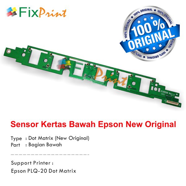 Sensor Kertas Bawah Epson PLQ-20, Paper Sensor PLQ20 PLQ 20 Bawah New