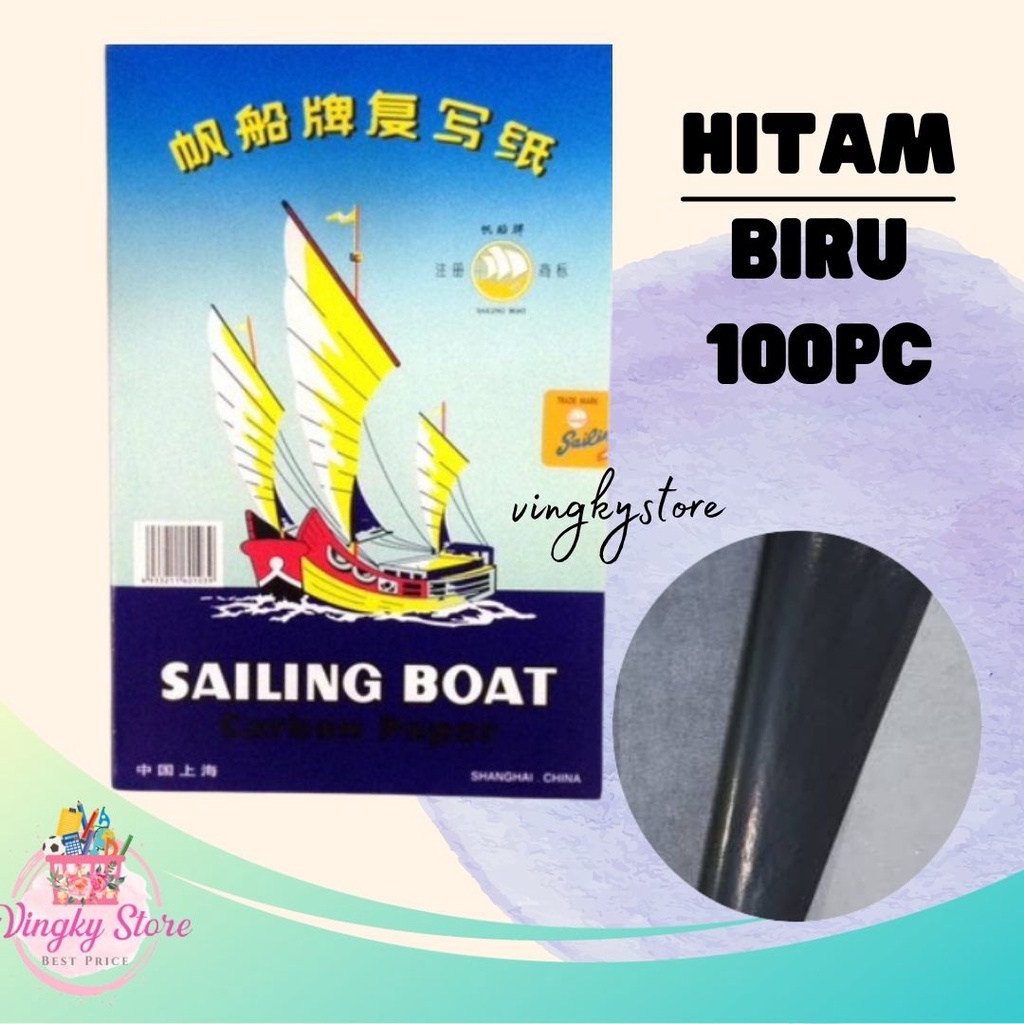 

Kertas Karbon / Carbon Paper Sailing Boat (1pack)