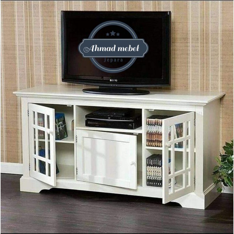 MEJA TV KABINET JATI MEWAH