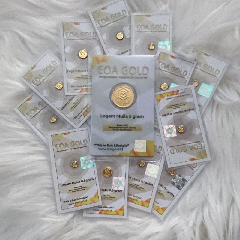 Emas EOA GOLD 0.1, 0.2, dan 0.5 gram