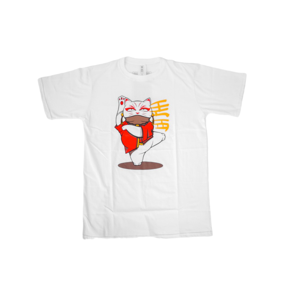 

Hanko Tshirt Maneki Neko (White)