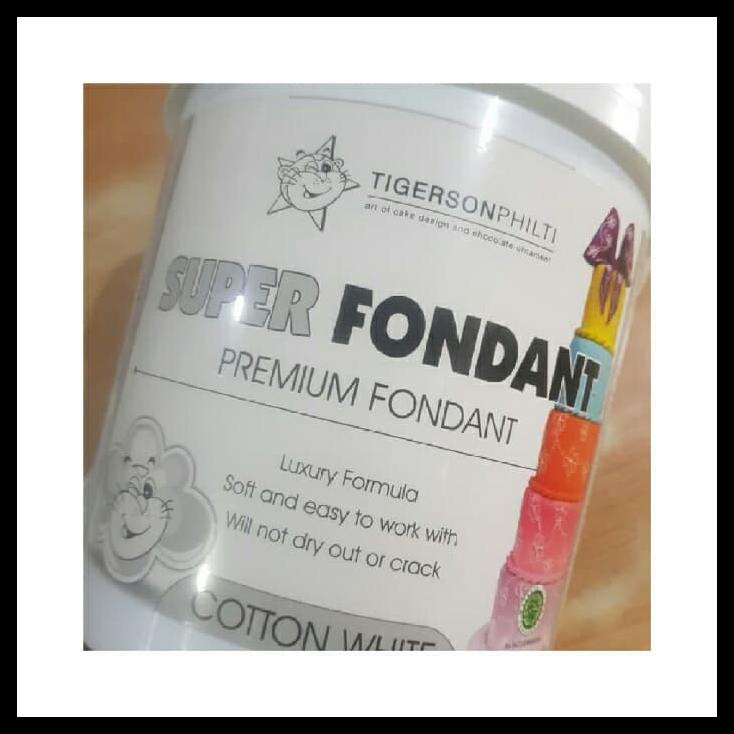 

TERBARUU!! super fondant tigerson white 5kg (khusus ojol) PROMO