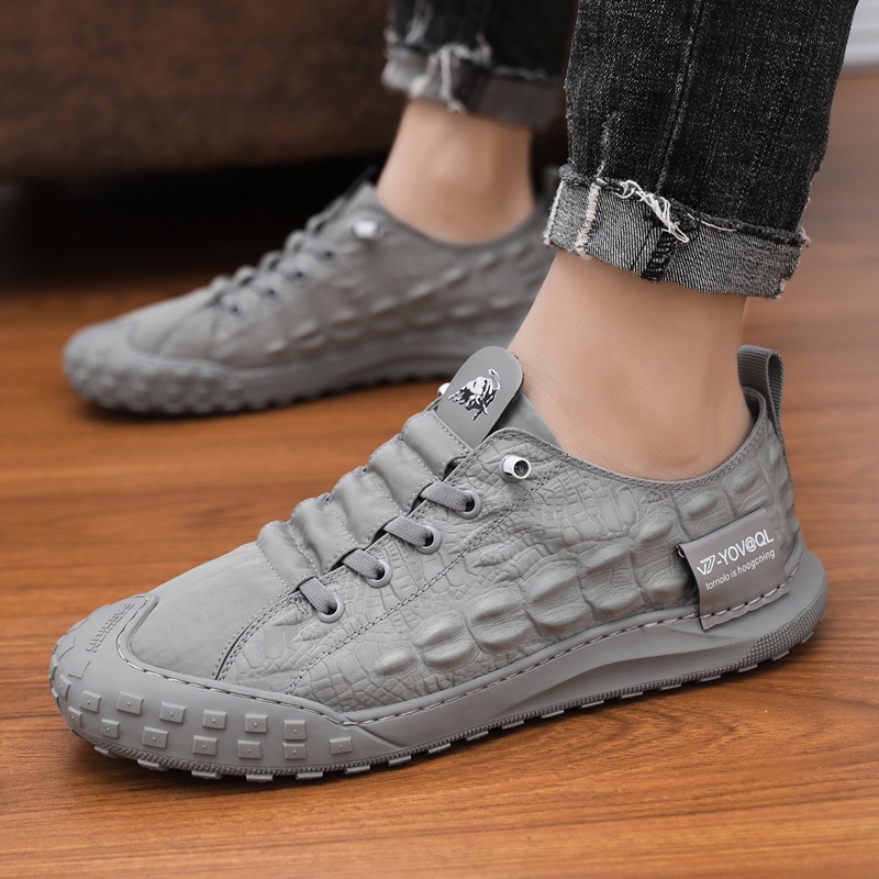 Highland Sepatu Pria Sneakers Casual Sepatu Lari Olahraga Sport Sepatu Cowok Kets Santai Import MC106