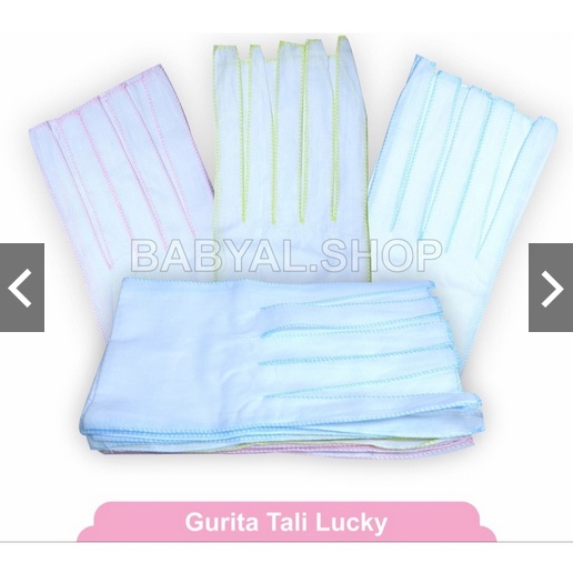 6 Pcs Gurita Tali Bayi Putih Polos Harga Grosir TERMURAH