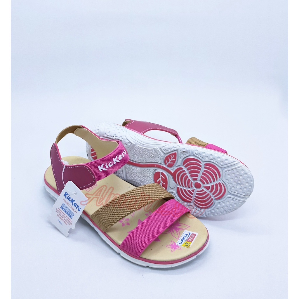 Sandal Anak Perempuan Kickers Slip On | Sandal Anak Cantik | Sandal Modis