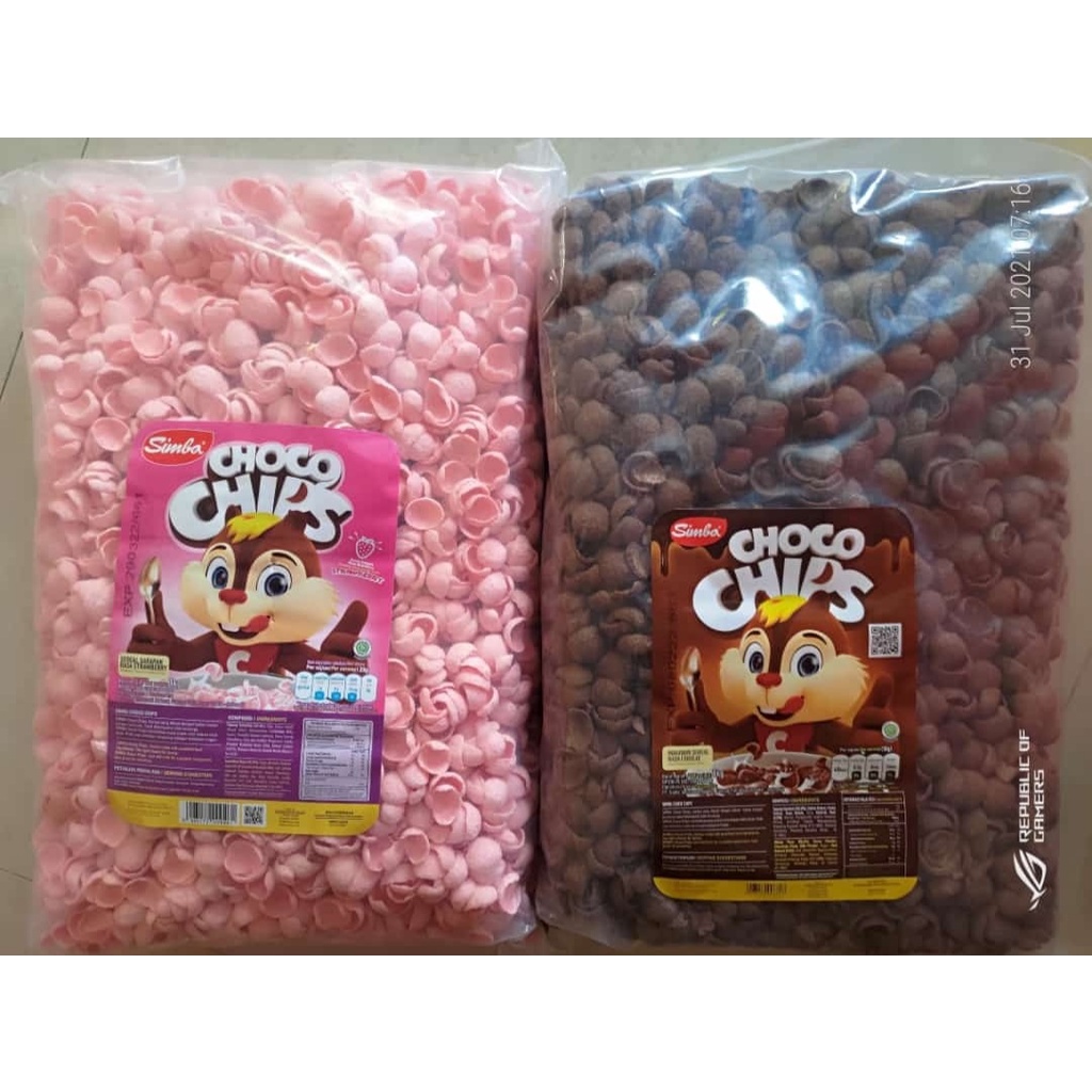 

Simba choco chips bulk 950g sereal coklat | snack kiloan | makanan ringan enak