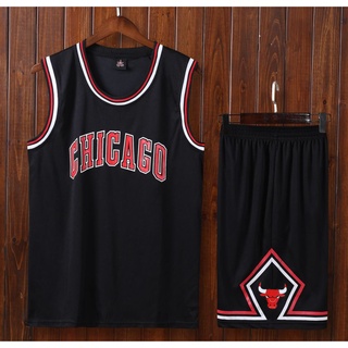 Setelan jersey Basket Bulls Chicago / pakaian olahraga basket import