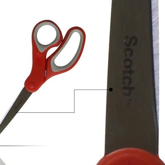 

✼ 3M 1427 Scotch Gunting sedang Pemotong kertas Scissor 7 Inch ◌