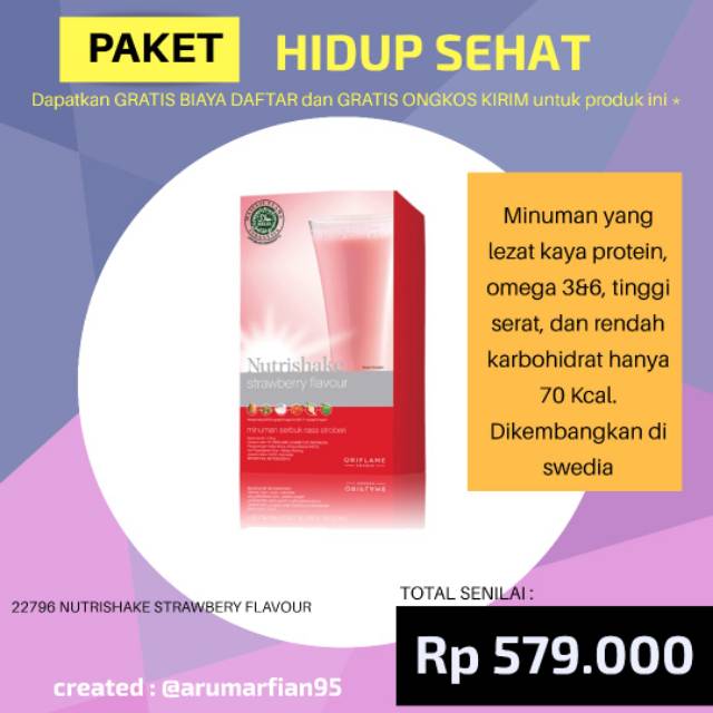

Nutrishake strawberry