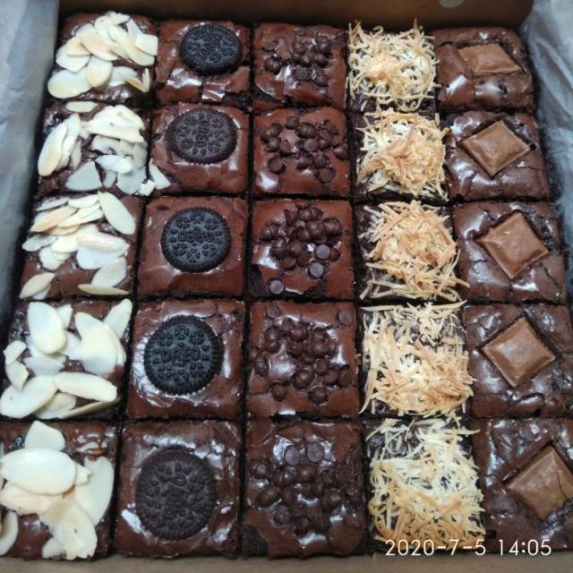 

Brownies 25slice (20x20)