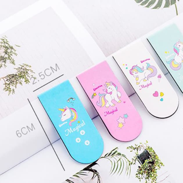 

ORGANIZER-DOCUMENT- PEMBATAS BUKU MAGNET UNICORN MAGNET BOOKMARK SKL022 - MODEL 1 -DOCUMENT-