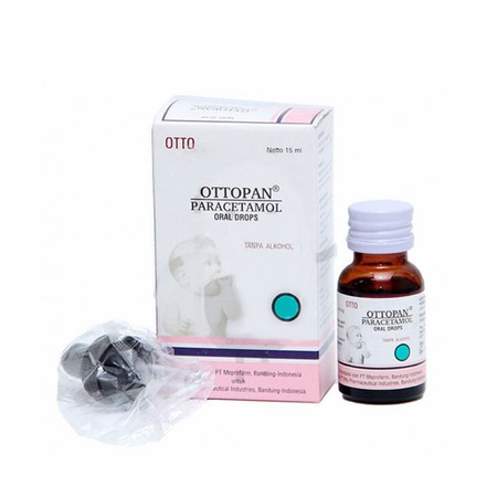 Ottopan 15ML paracetamol drop parasetamol, obat demam bayi dan anak,