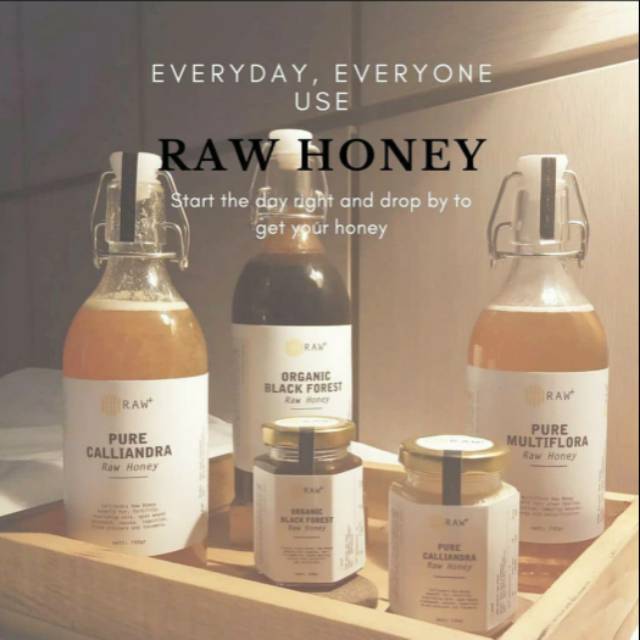 

Raw+ Honey Organic Black Forest 700gr