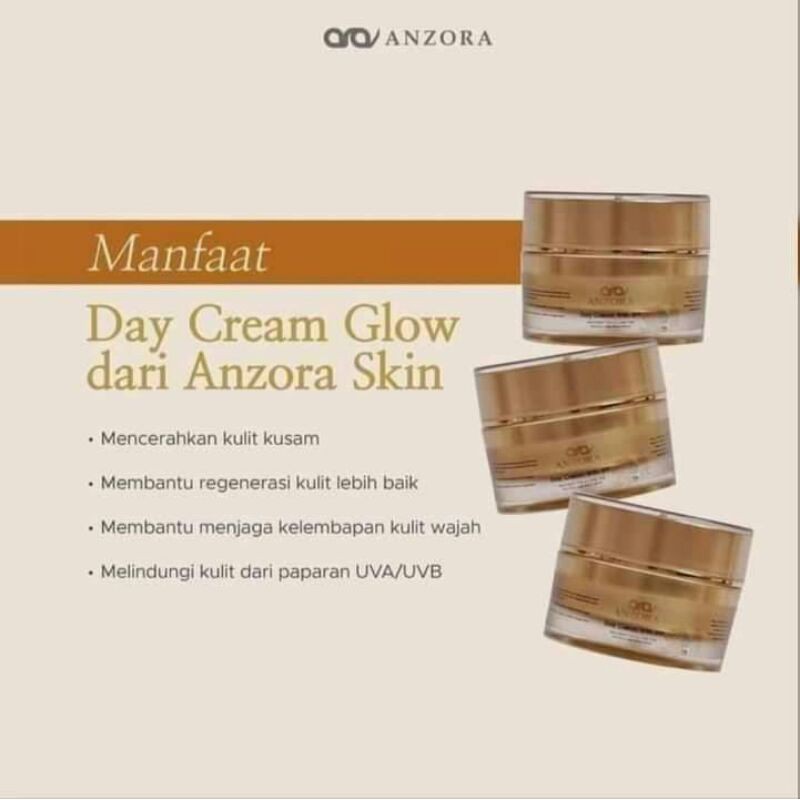Anzora skincare ecer/day cream anzora/night cream anzora/toner anzora/serum anzora