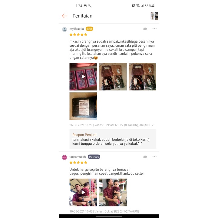 TERMURAH Celana panjang anak katun cino usia 1-10 tahun (b)-2